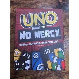 UNO Show ‘Em No Mercy Card Game – New Sealed Party Game